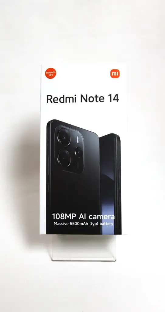 Xiaomi Redmi Note 14 4G Smartphone - Midnight Black