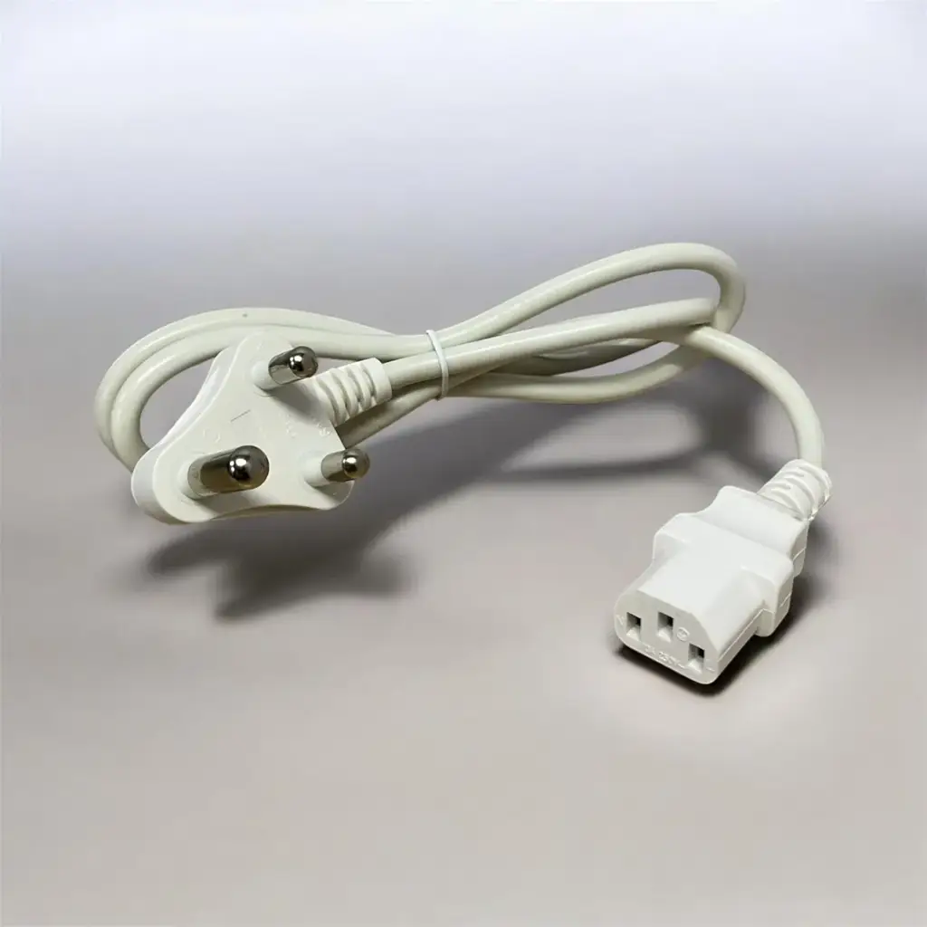 1M Kettle Cord (White) - View 2