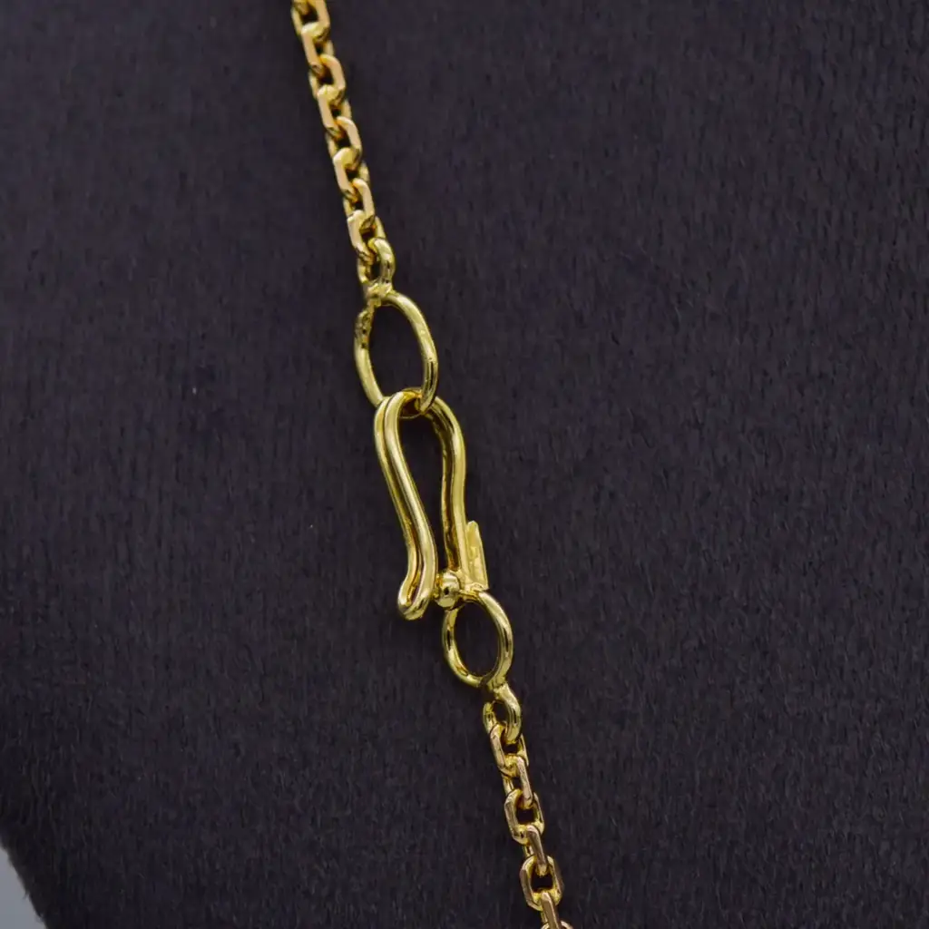 18ct Yellow Gold Chain Anchor-Link - View 3