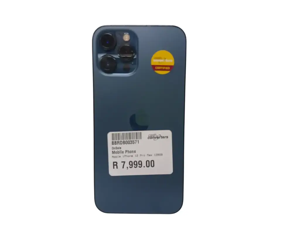 Apple Iphone 12 Pro Max 128Gb Pacific Blue - View 3
