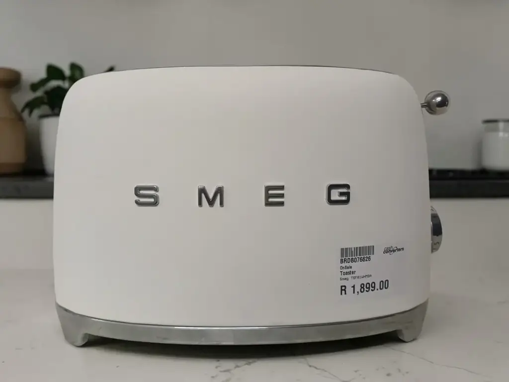 Smeg Tsf01whmsa White 2-Slice Toaster