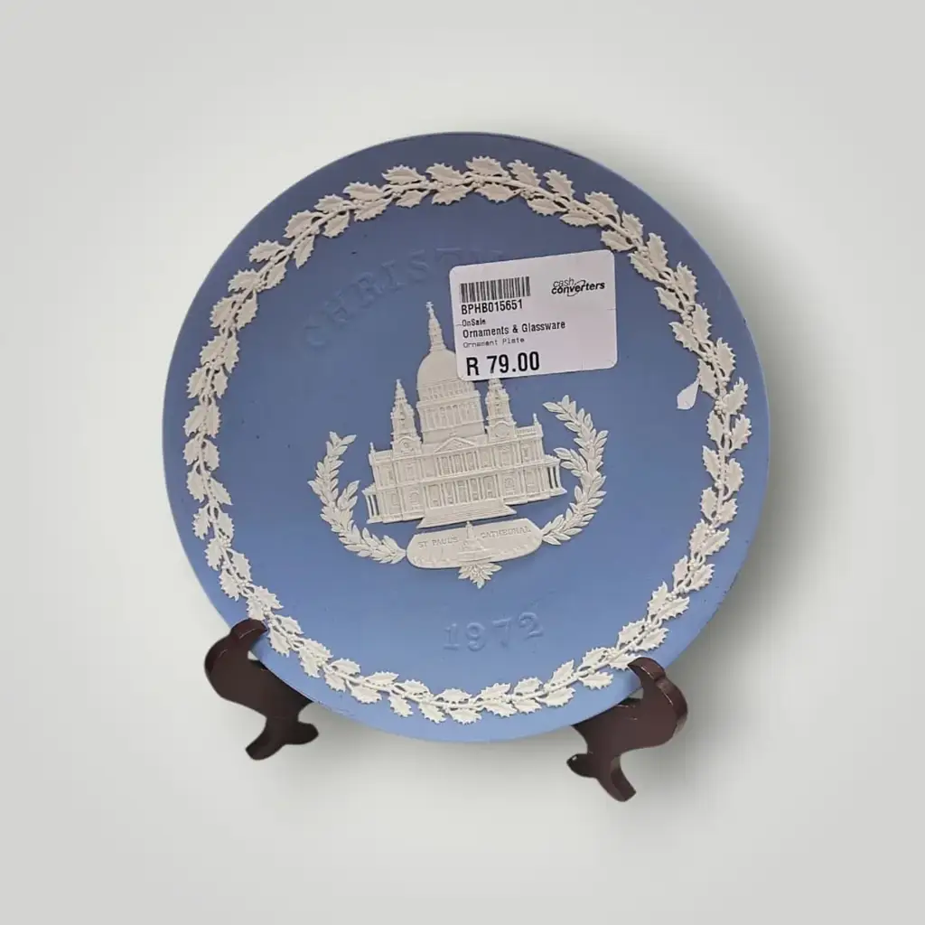 Christmas Plate Ornament