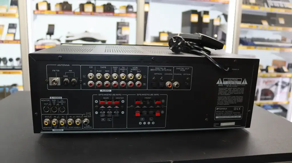 Sansui Rz-9400Av Av Digital Surround Receiver - View 4