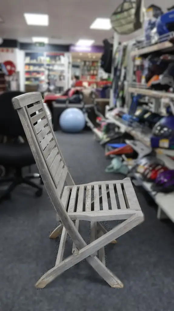 Indofurn Teak Folding Chair - View 2