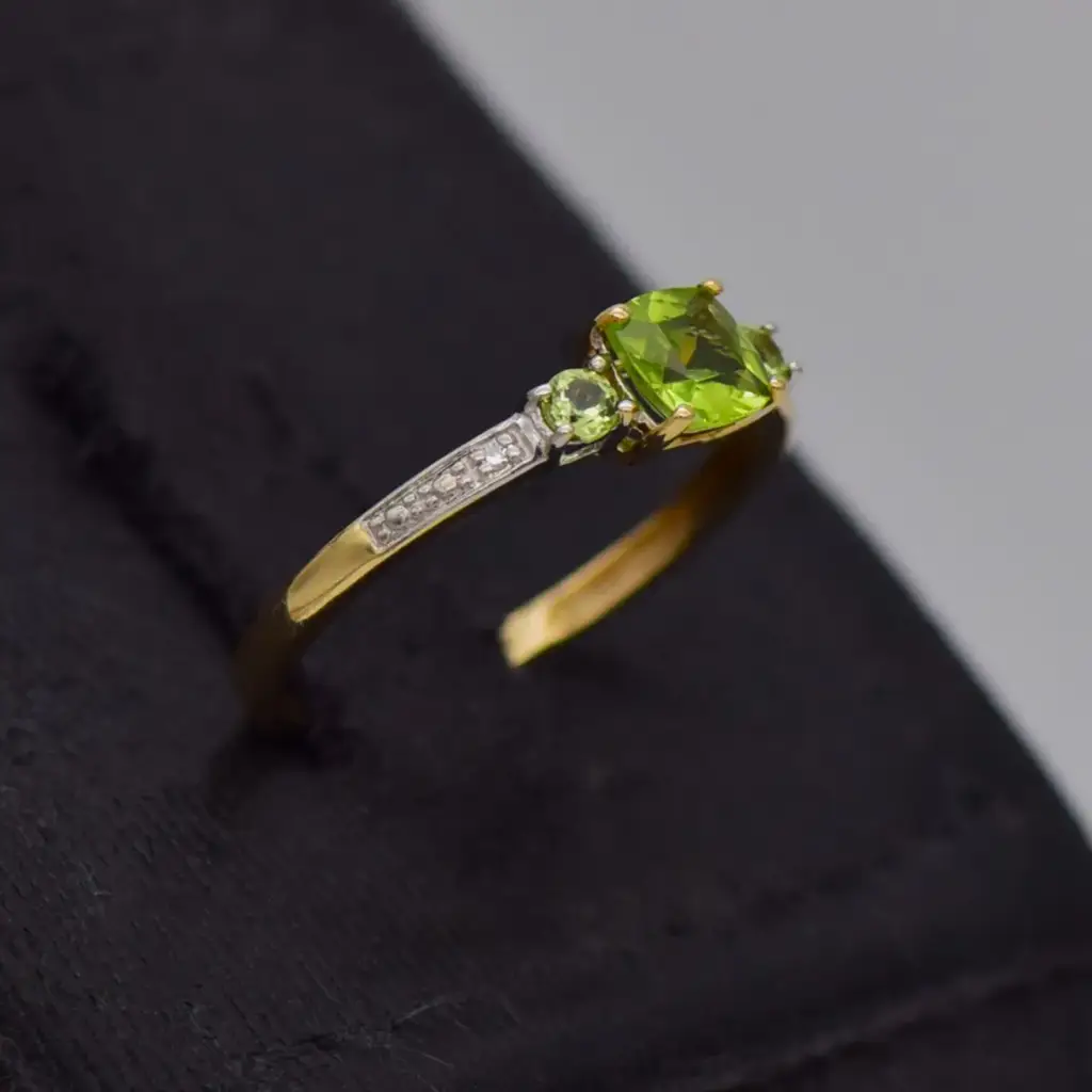 9ct Yellow Gold Dress Ring - View 2