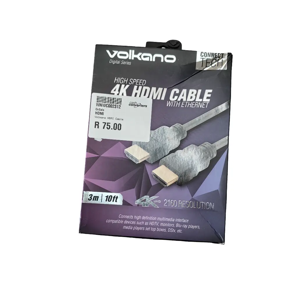 Volkano Digital Series High Speed 4K Hdmi Cable 3M