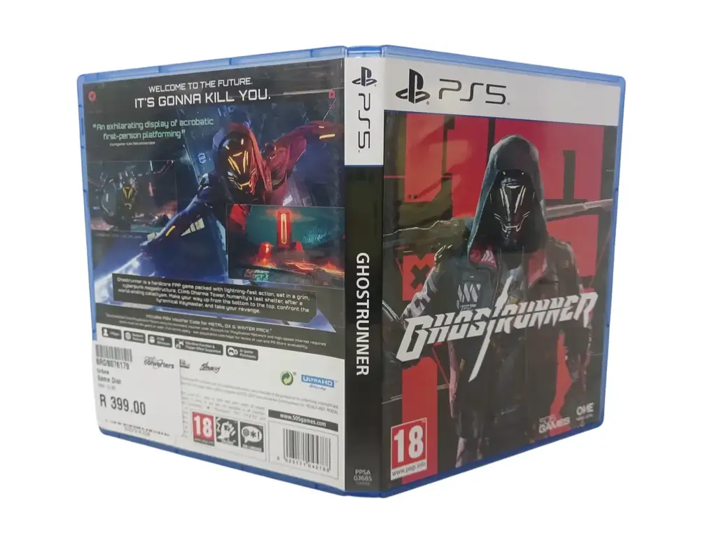 Playstation 5 Ghosthunter Game Disc - View 2