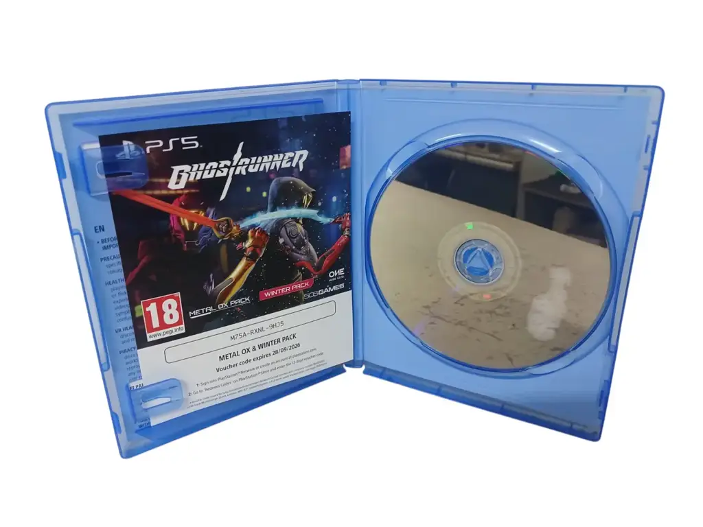 Playstation 5 Ghosthunter Game Disc - View 3