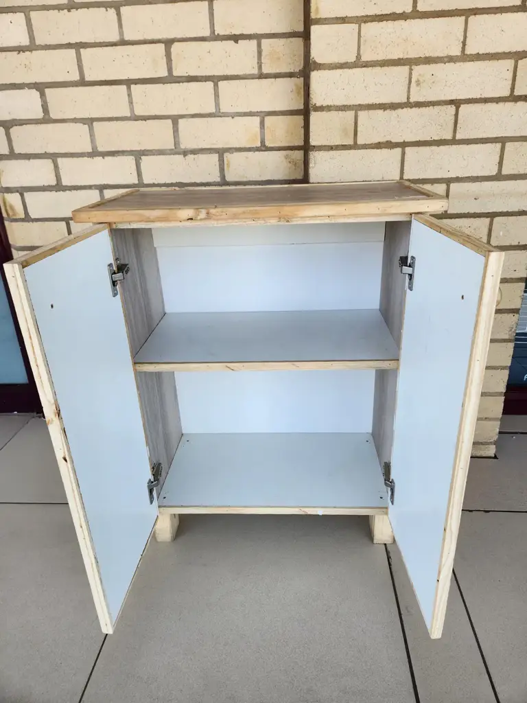 2 Door Wooden Cabinet - View 2