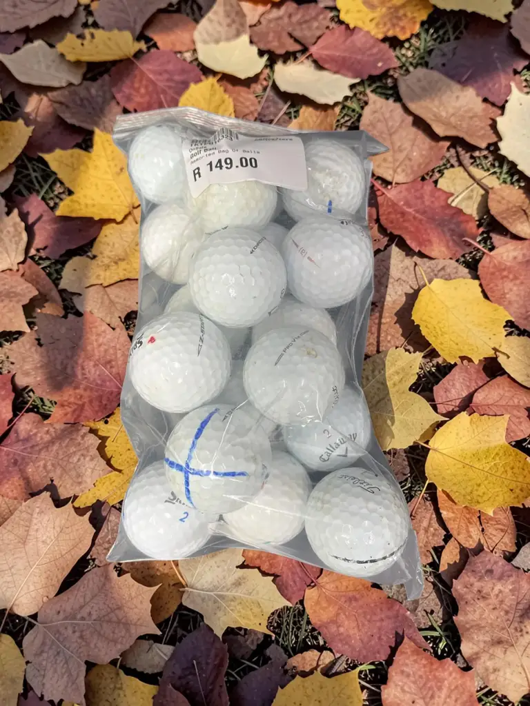 Assorted Golf Balls