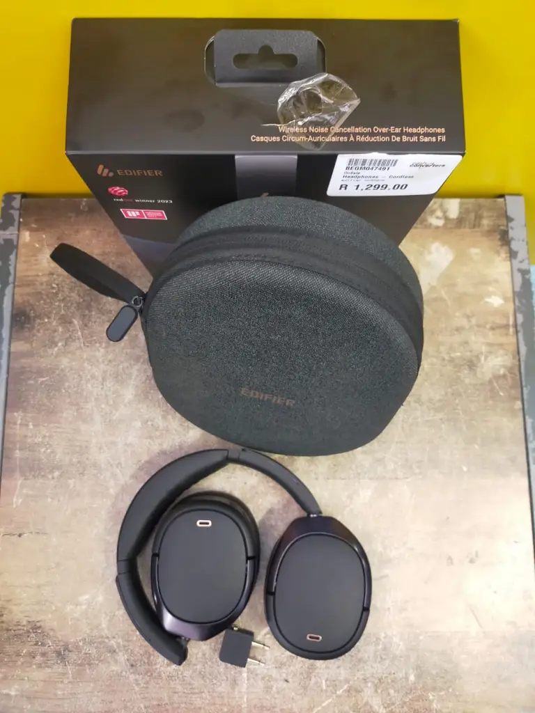 Edifier Wh950nb Gen 2 Wireless Noise Cancellation Headphones- Black - View 3