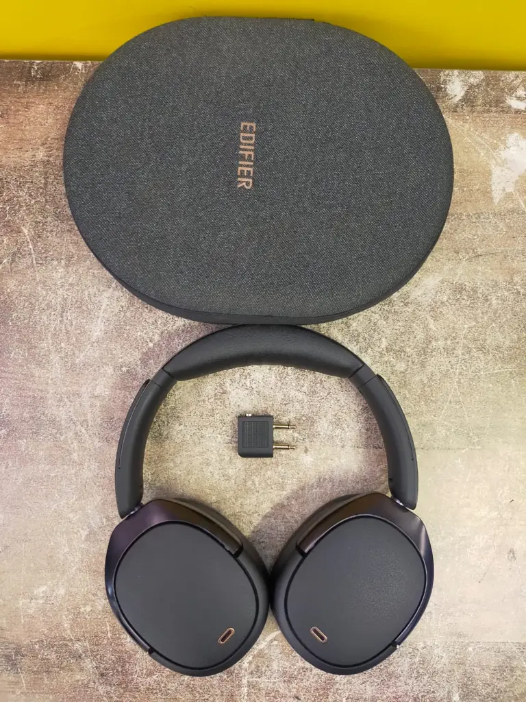 Edifier Wh950nb Gen 2 Wireless Noise Cancellation Headphones- Black - View 7