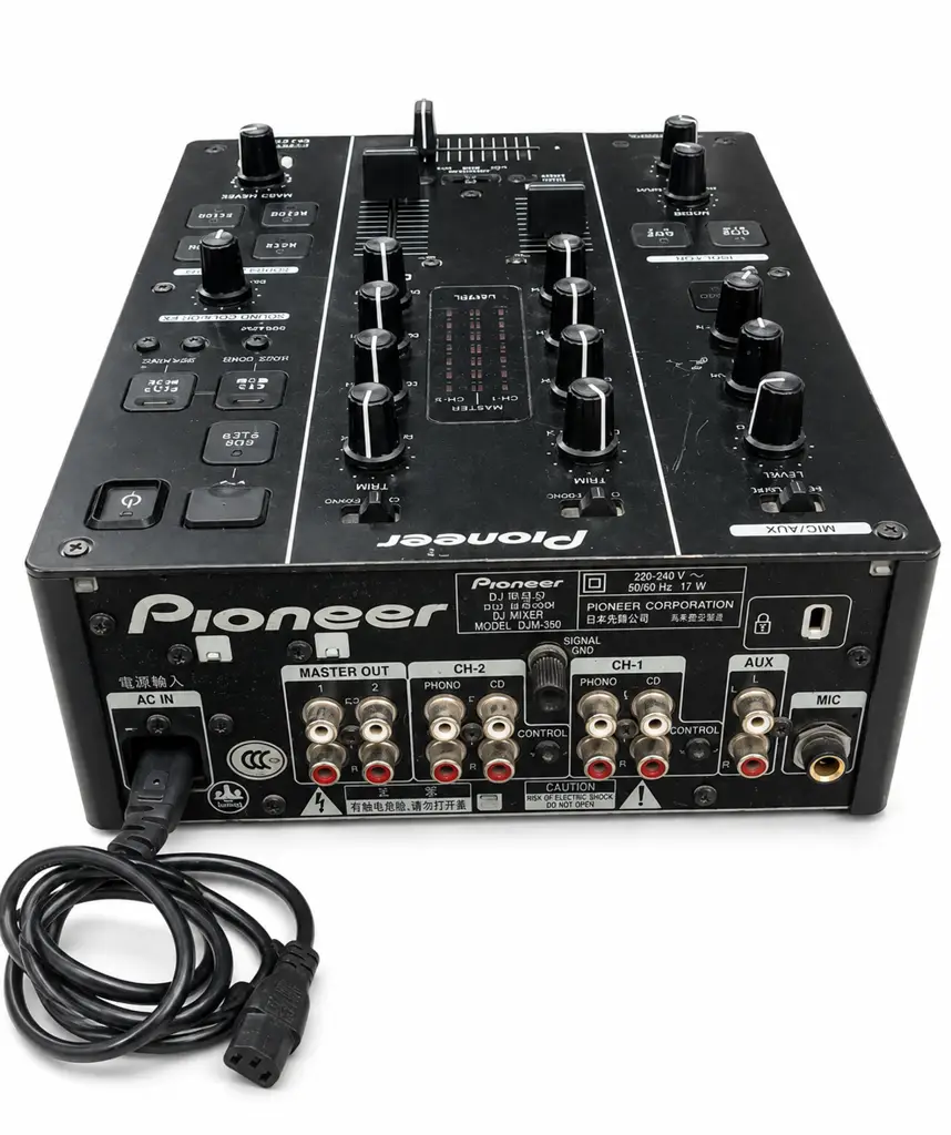 Pioneer Djm-350 2-Channel Dj Mixer – Pre-Owned - View 2