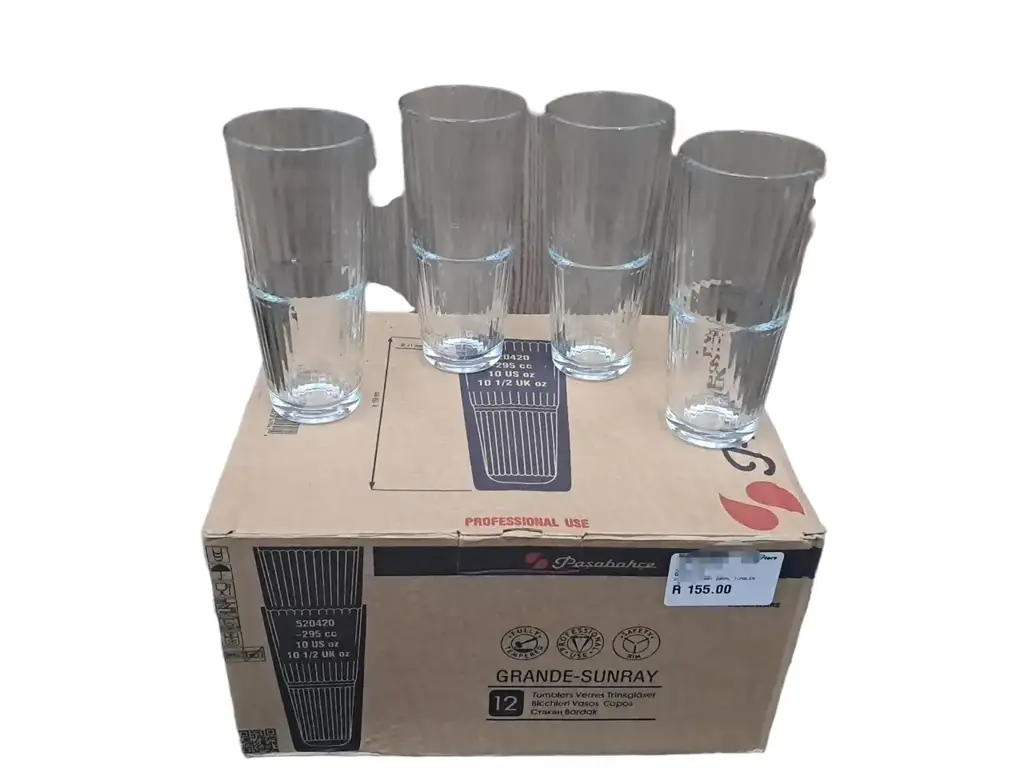 Pasabahce - Grande Sunray Tumblers - 295Ml