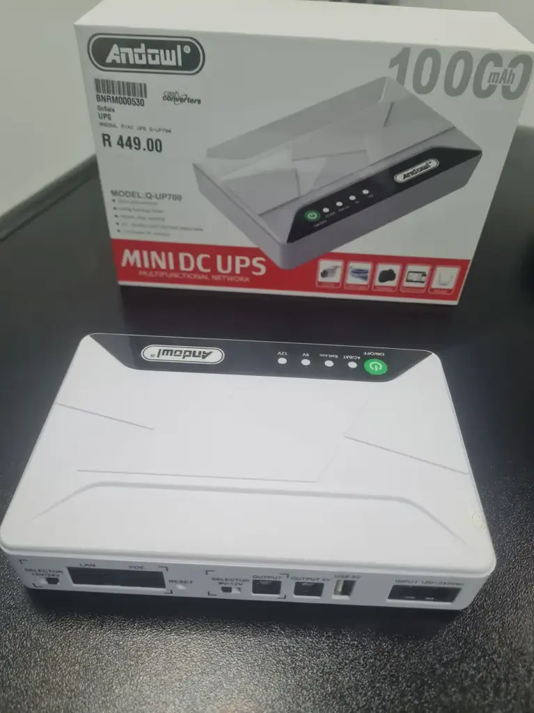 Andowl Q-Up700 10000Mah Portable Rechargeable Mini Ups