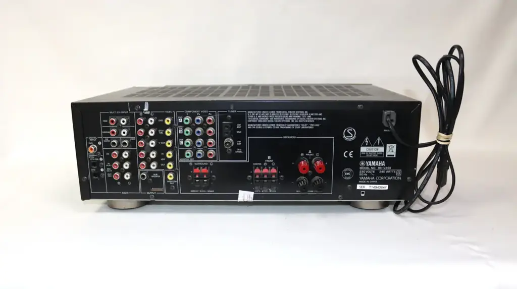 Yamaha Rx-V359 Natural Sound Av Receiver - View 3
