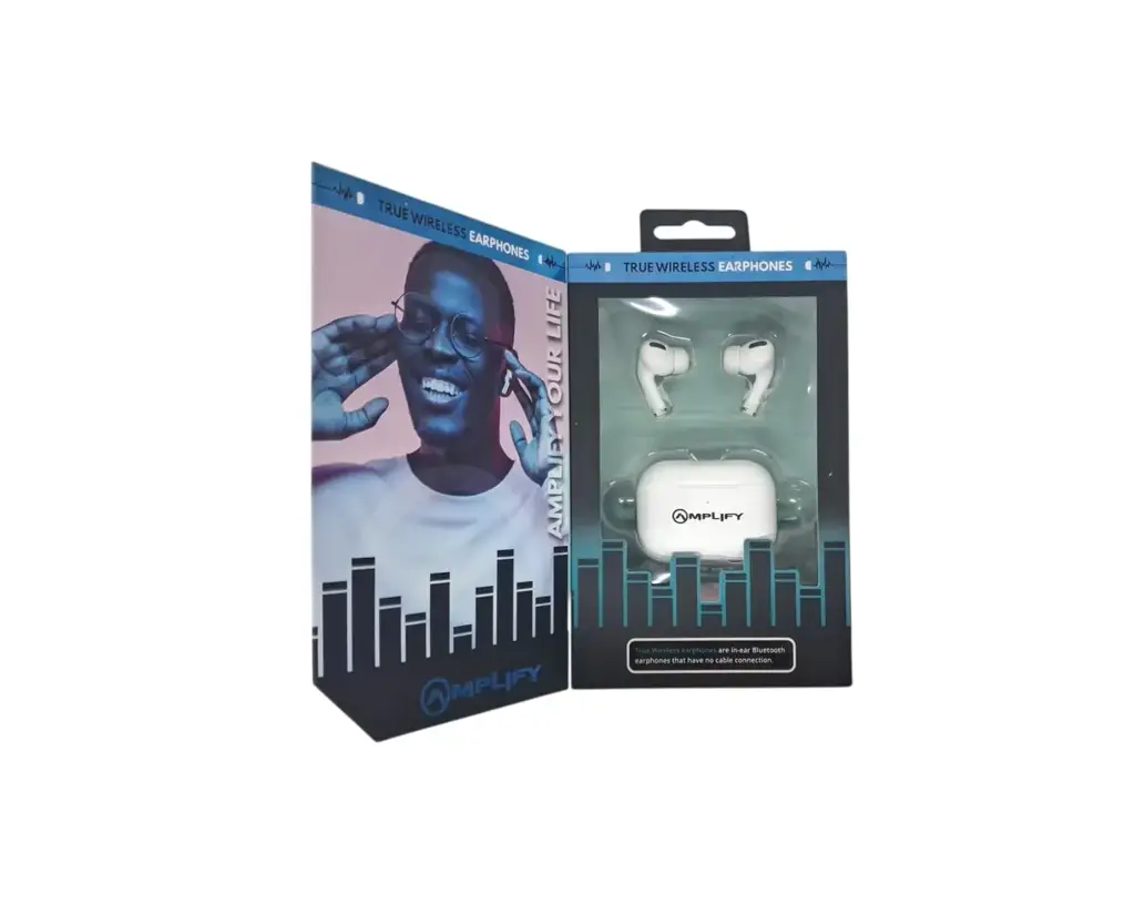 Amplify Am-1123-Wtpk Wireless Earphones - View 2
