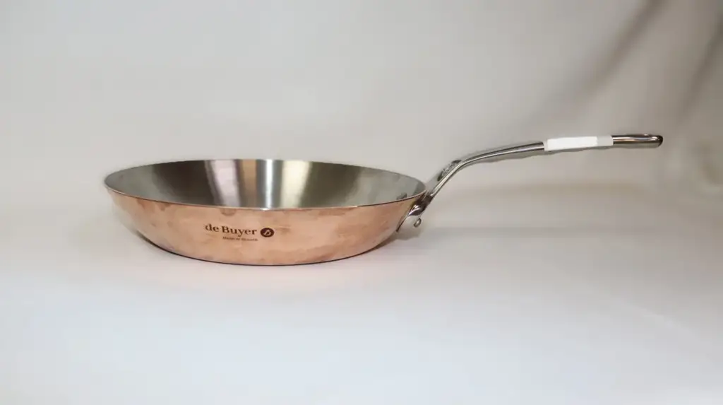 De Buyer Inocuivre Copper Round Frypan - View 4