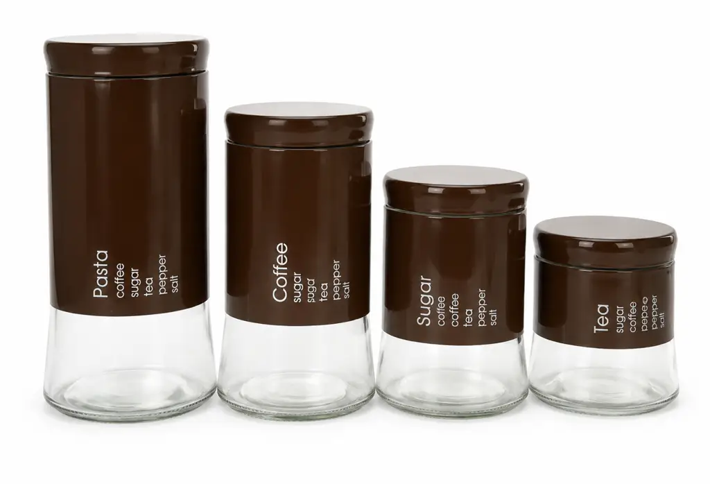 Totally Home 4Pc Colour Canister Set - View 2