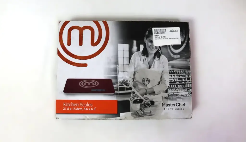 Masterchef Digital Kitchen Scale - Red (P500195) - View 2