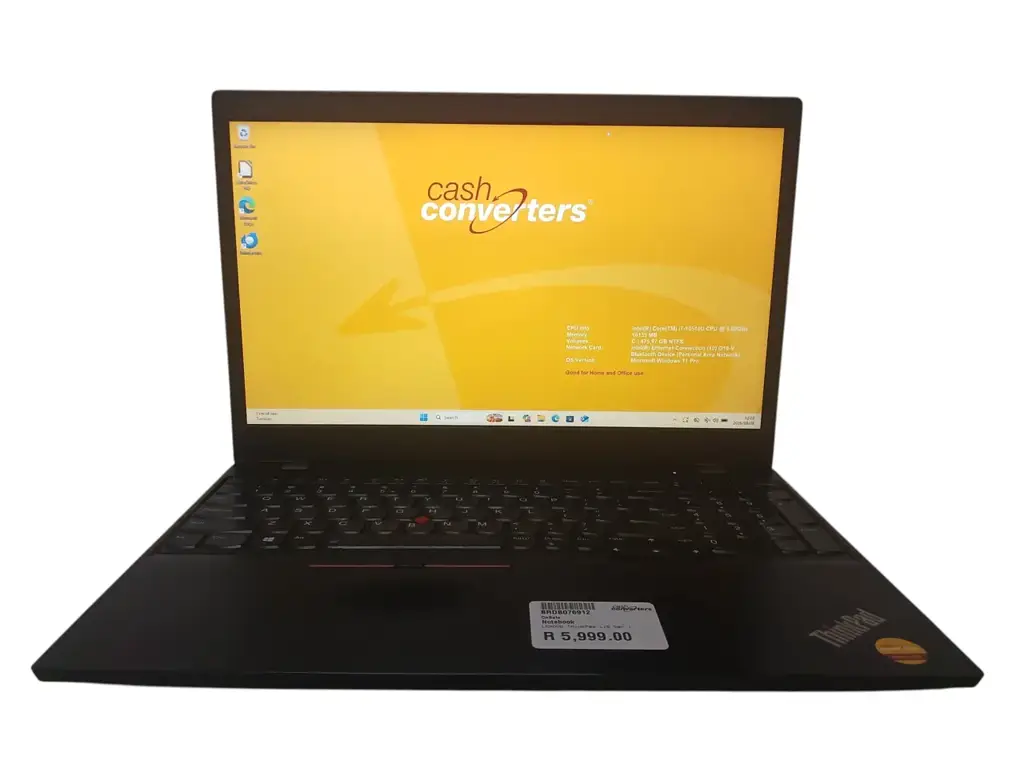 Lenovo Thinkpad L15 Gen 1 (I7 / 16Gb / 512Gb) - View 2