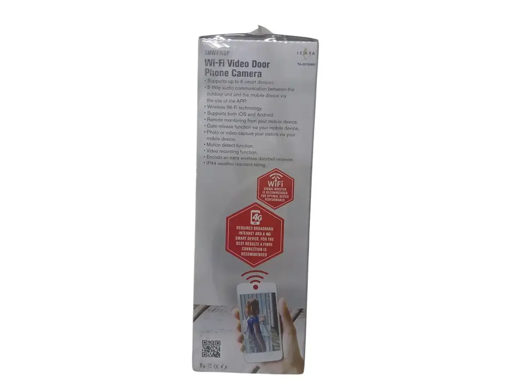 Security Mate Wi-Fi Video Door Phone (4Gb) - View 2