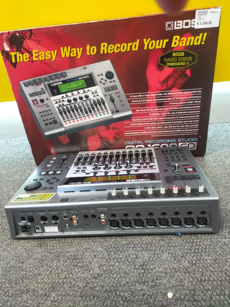 Used Boss Br-1600 Digital Recording Studio Br 1600 Cd - View 6