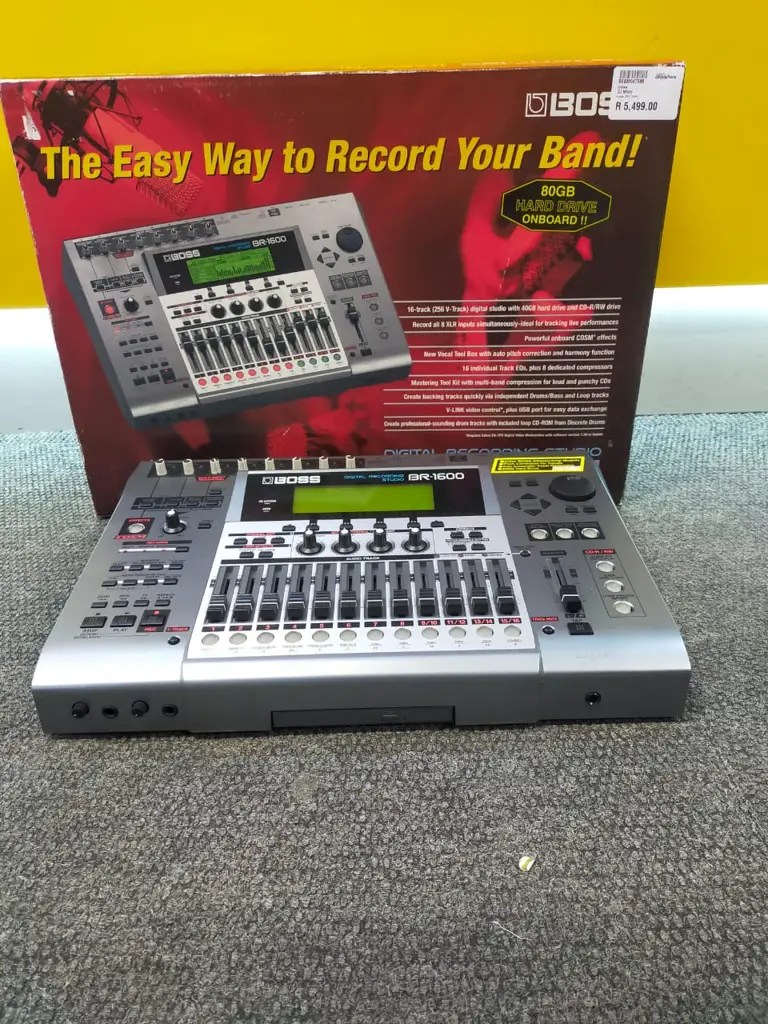 Used Boss Br-1600 Digital Recording Studio Br 1600 Cd - View 2