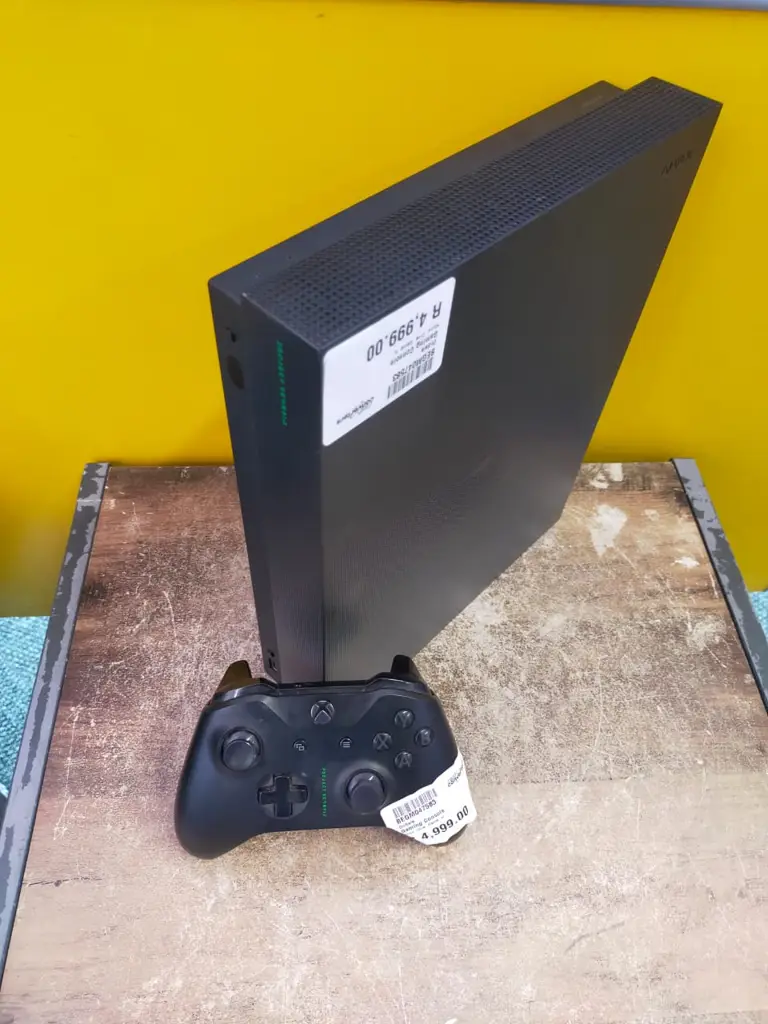 Xbox One X 1Tb Gaming Console - 1X Controller - View 2