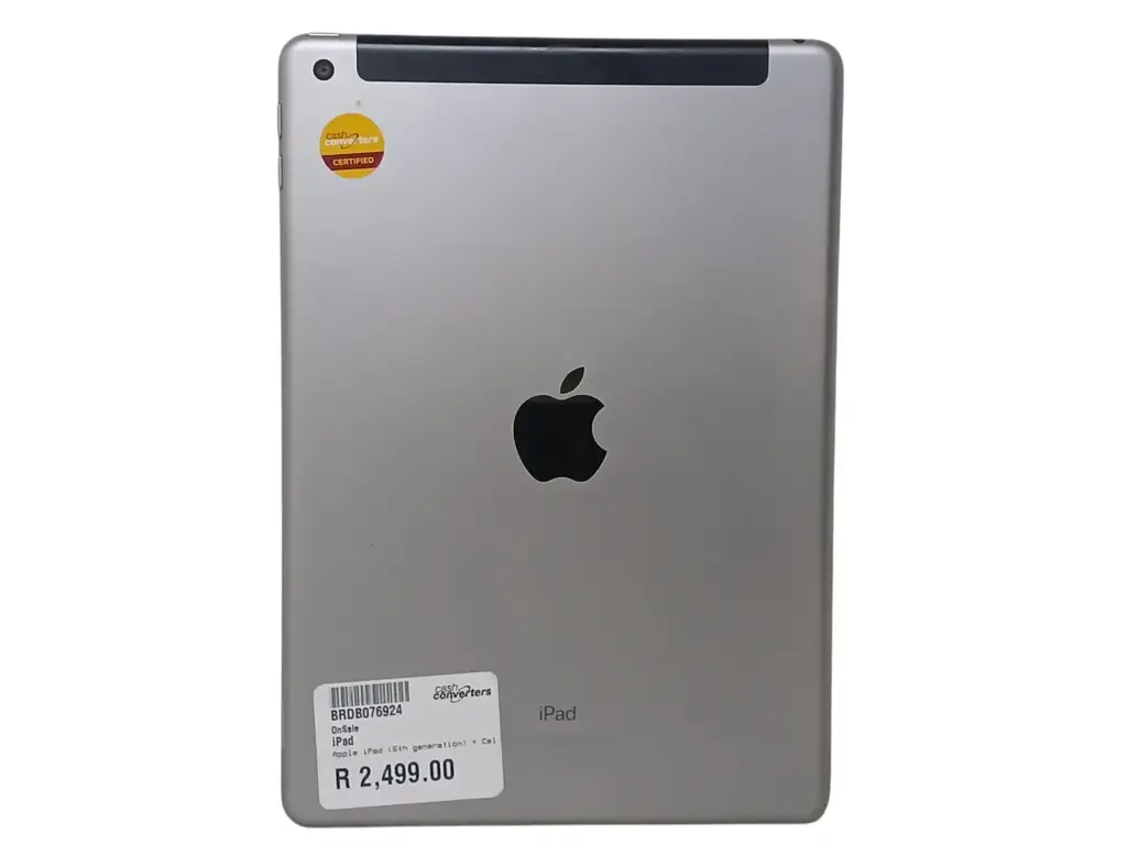 Apple Ipad (6Th Generation) 32Gb Wi-Fi + Cellular – Space Gray - View 3