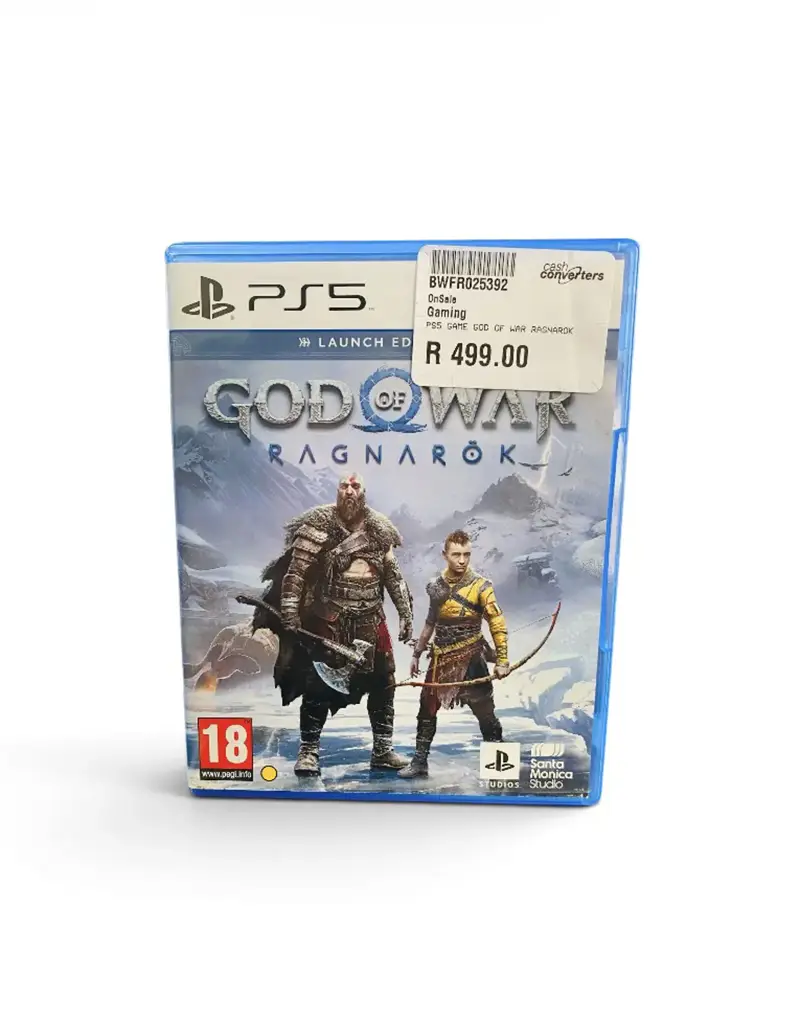 Ps5 Game God Of War Ragnarok