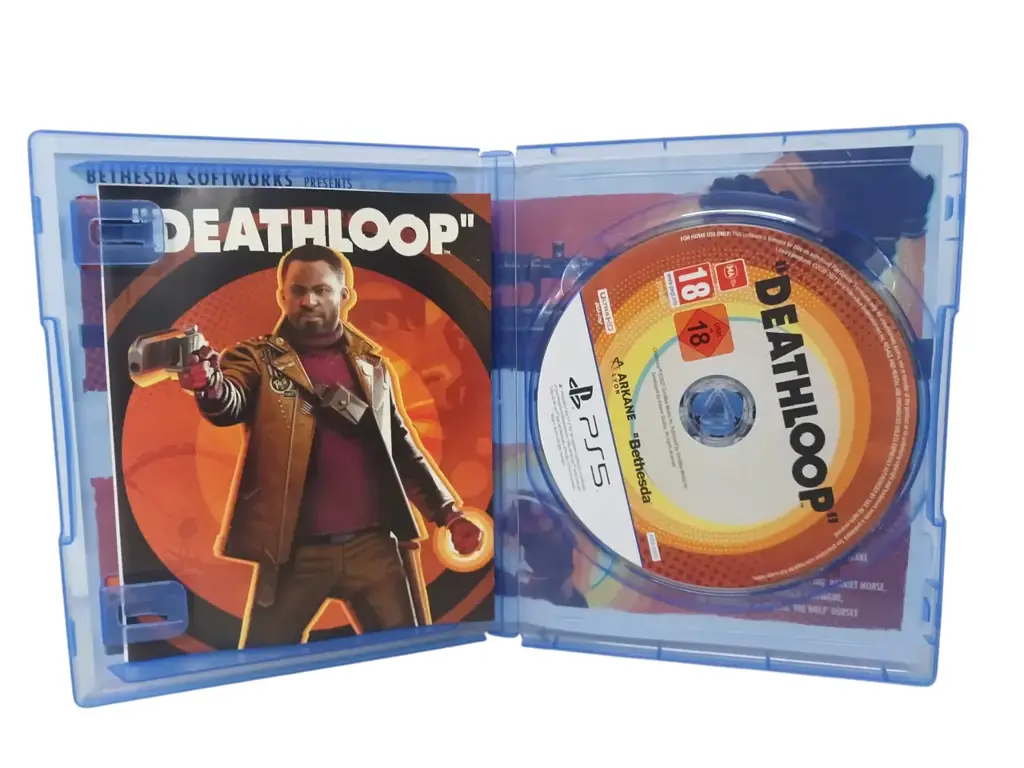 Playstation 5 Deathloop Game Disc