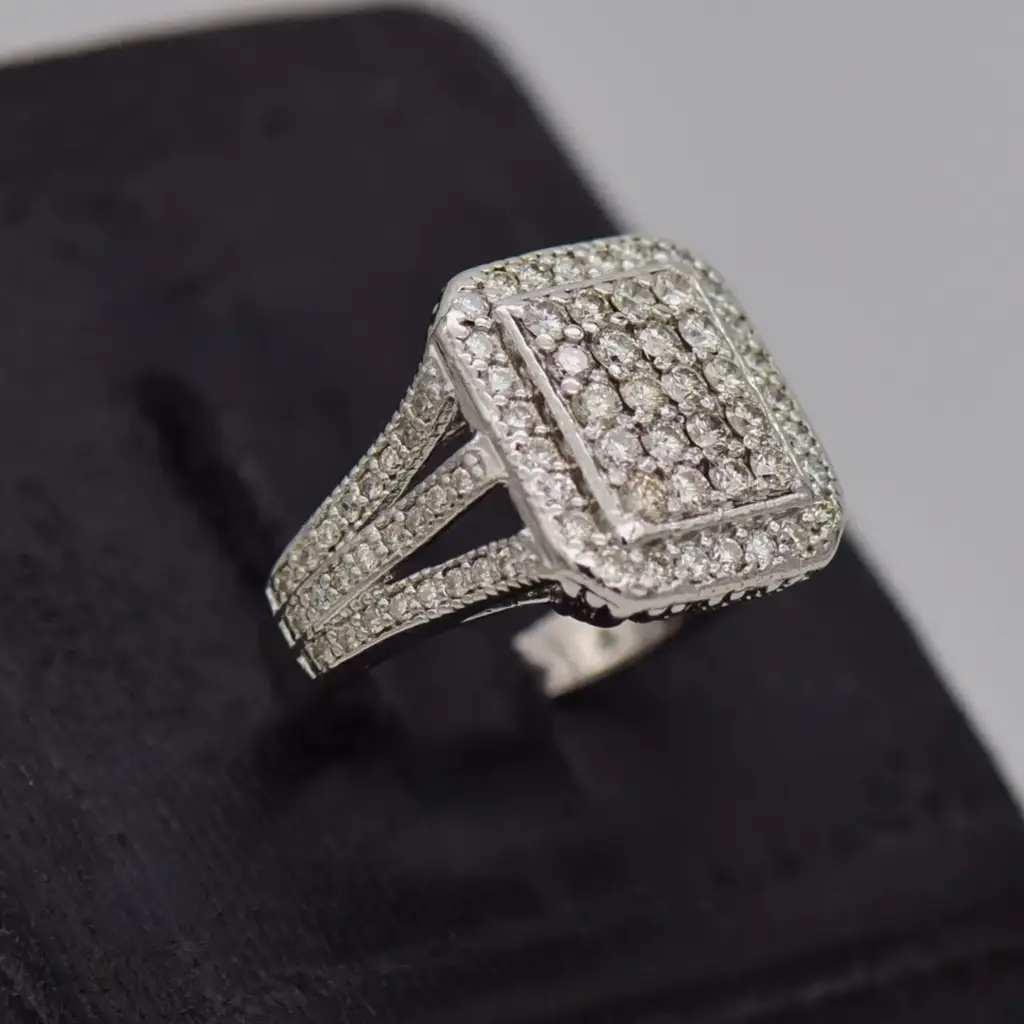 9Ct Yellow Gold Dress Ring - View 2