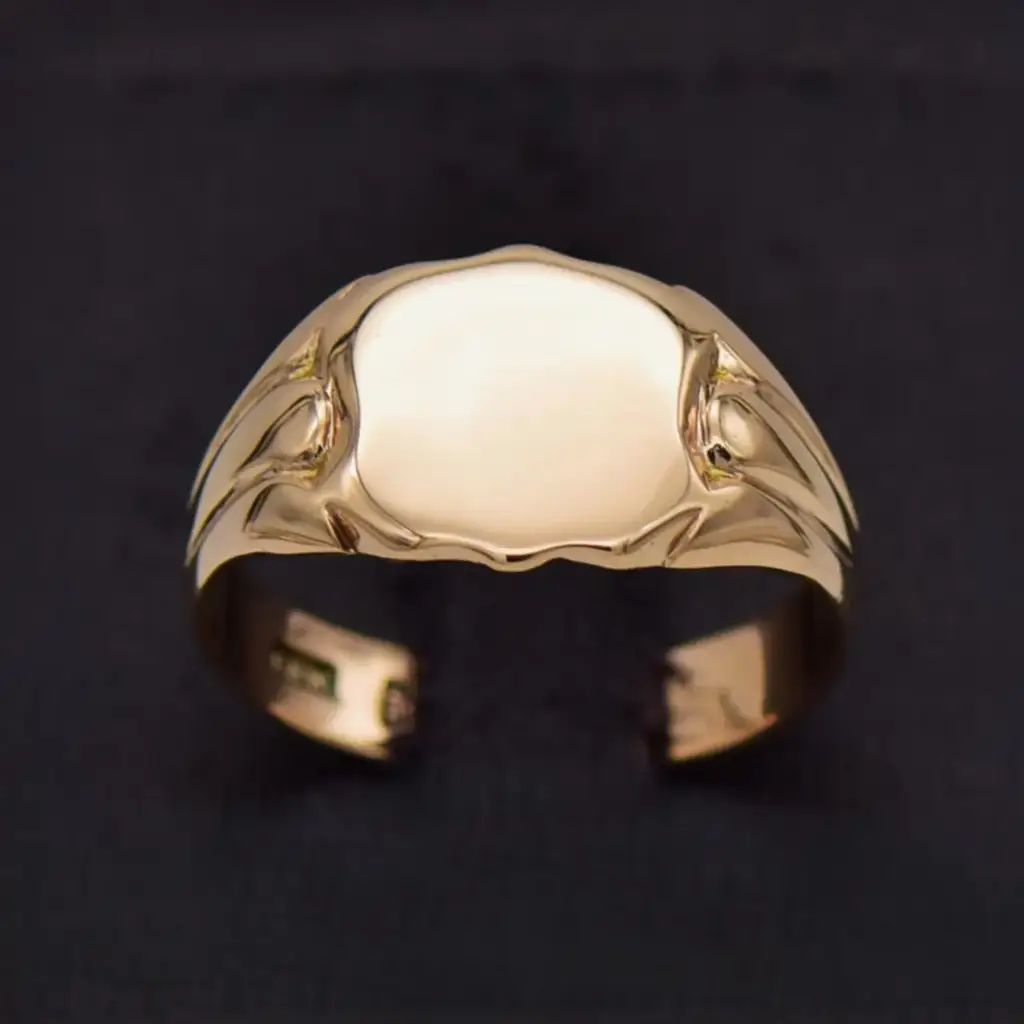 9ct Yellow Gold Men's Ring