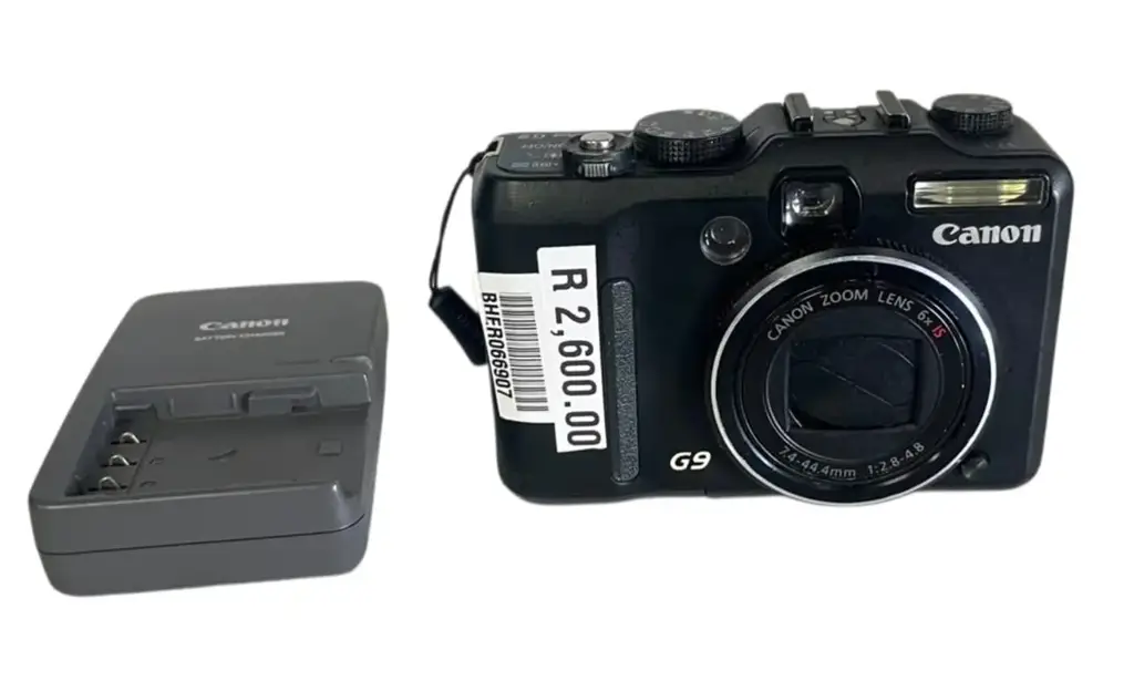 Canon G9 Digital Camera - View 3