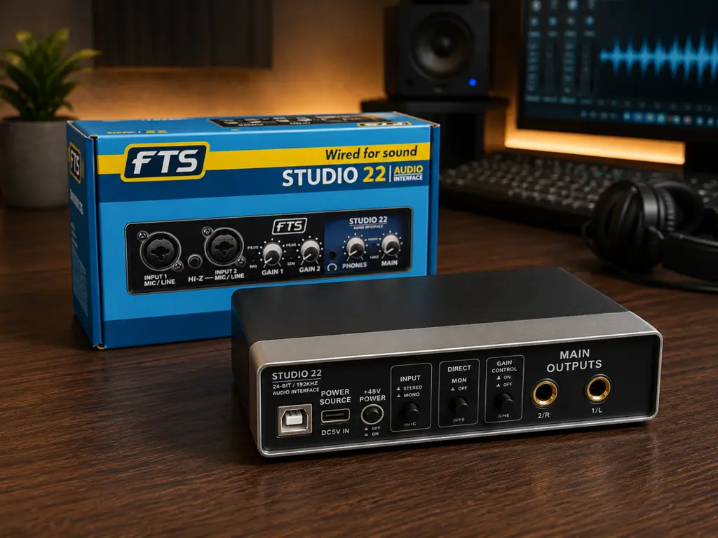 Fts Studio 22 Audio Interface Pre Owned - View 2