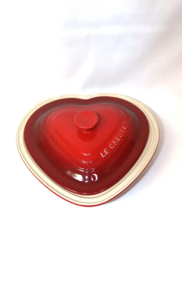 Le Creuset Cerise Heart Casserole Dish