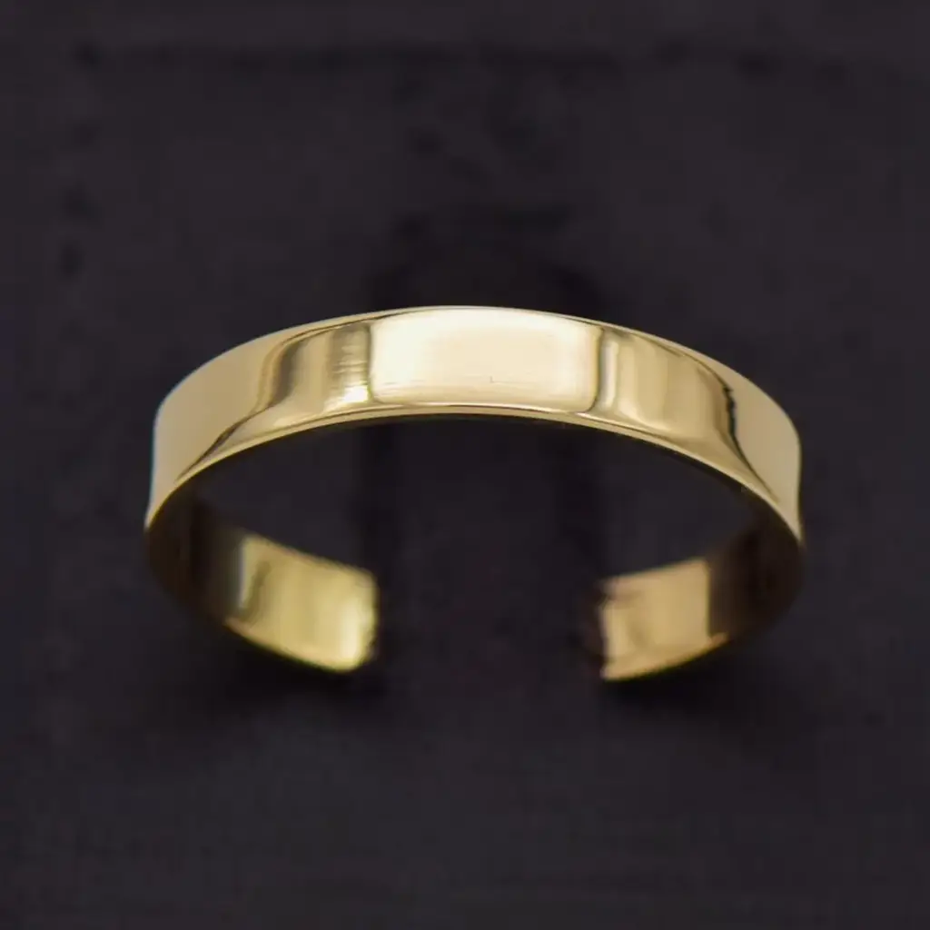 9ct Yellow Gold Wedding Band Plain