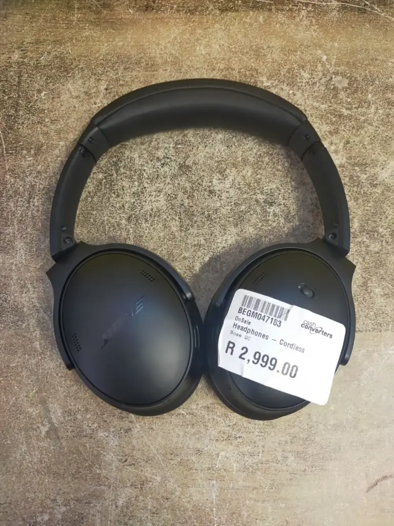 Bose Quietcomfort Wireless Over-Ear Noise Cancelling Headphones - Black