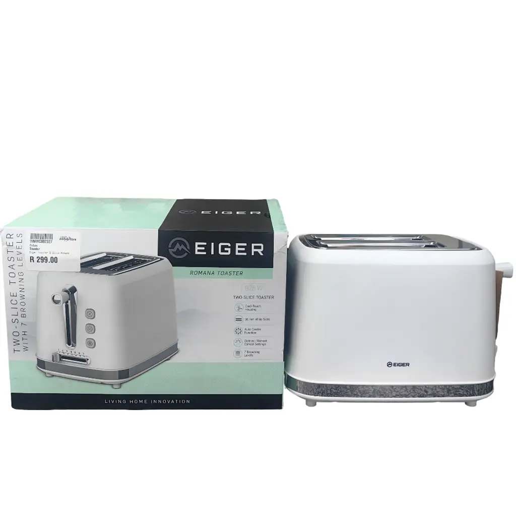 Eiger Romana 2-Slice Plastic Toaster - View 2