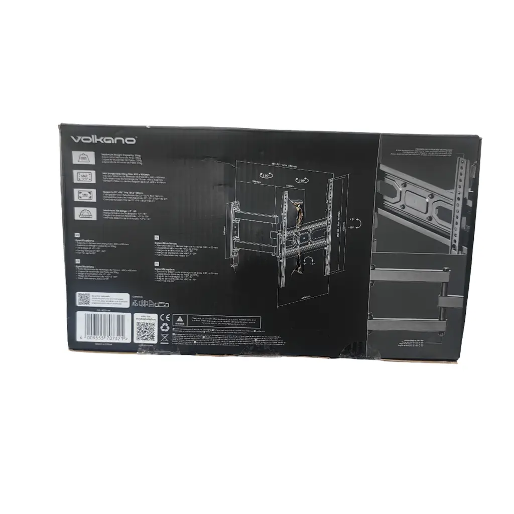Volkano Single Arm Full Motion Tv Wall Mount 32" - View 2