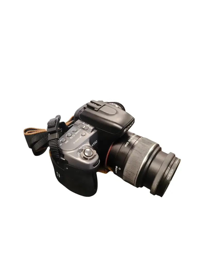The Sony Alpha 550 Camera - View 2