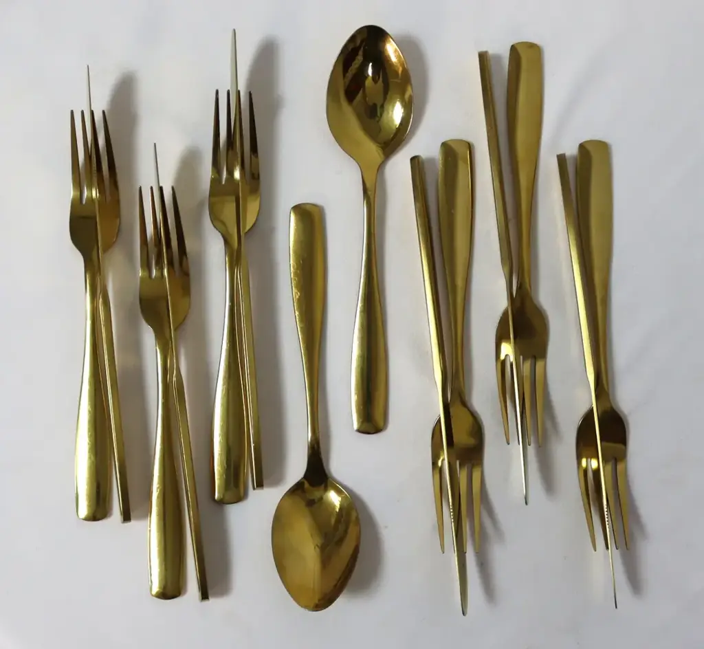 Nicolson Russell Metallic Cutlery Set