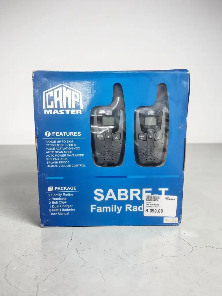 Camp Master Sabre-T Family Radio