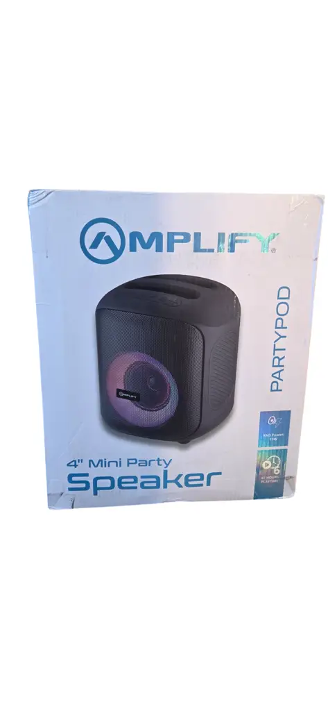 Amplify Partypod 4" Mini Portable Party Speaker - View 2