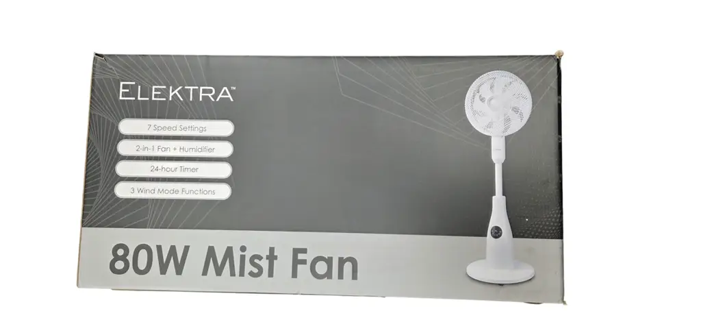 Elektra 80W Mist Fan - View 2