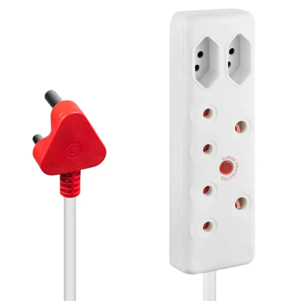 Switched 4-Way Medium Surge Extension 3M Lead