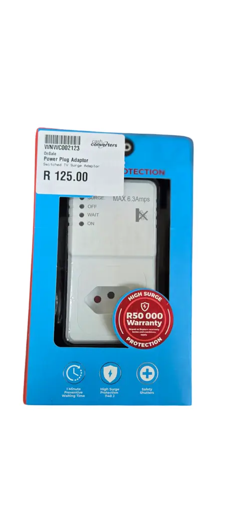 Switched 1-Way Tv Surge Adaptor - View 2