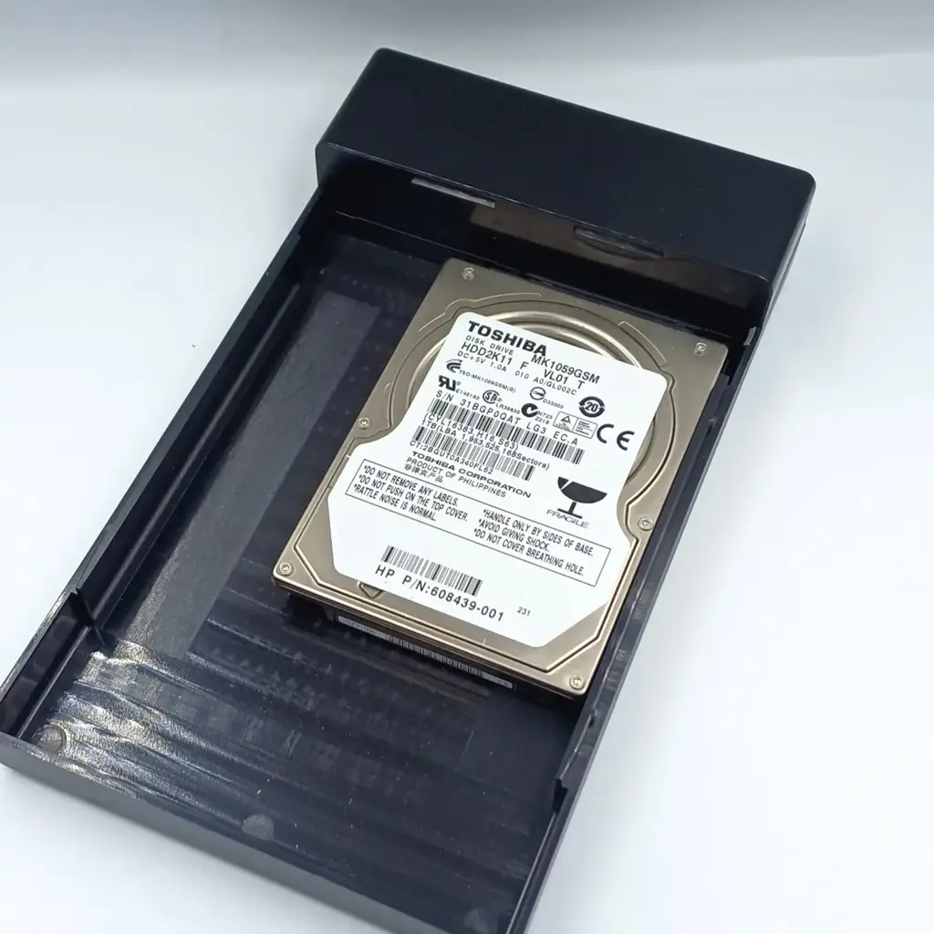 1Tb Hard Drive In Case - View 2