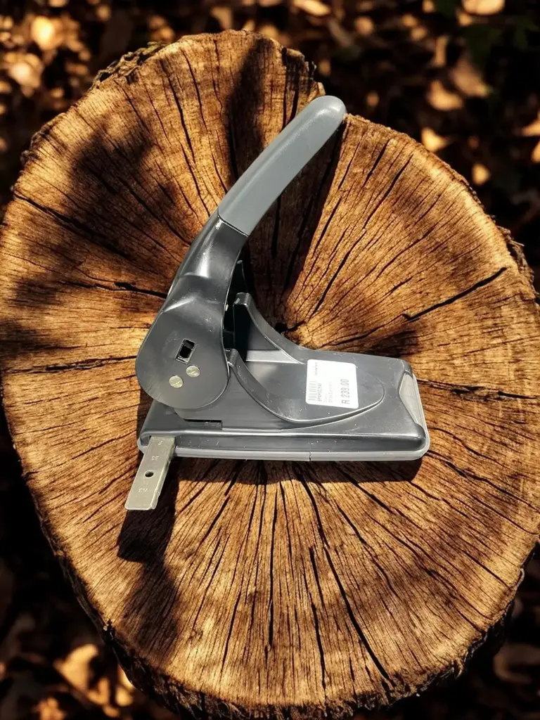 Heavy Duty Punch With Paper Guide